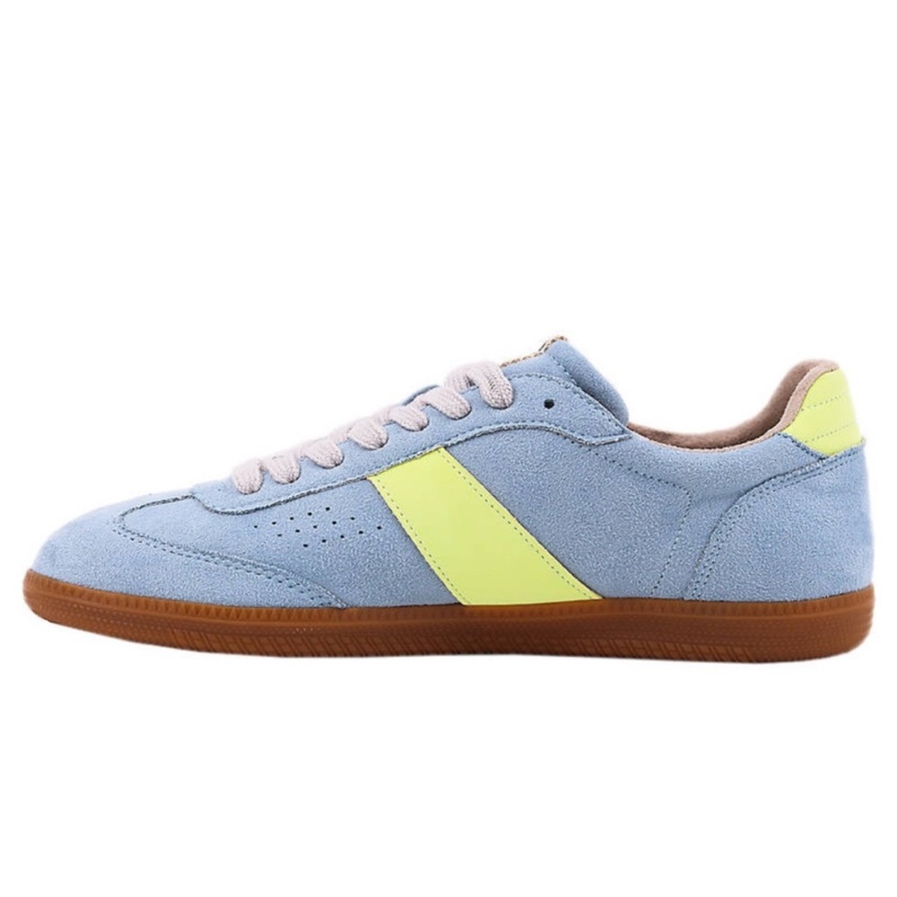 NEW IN BOX THE SYDNEY SNEAKERS LIGHT BLUE & LIME